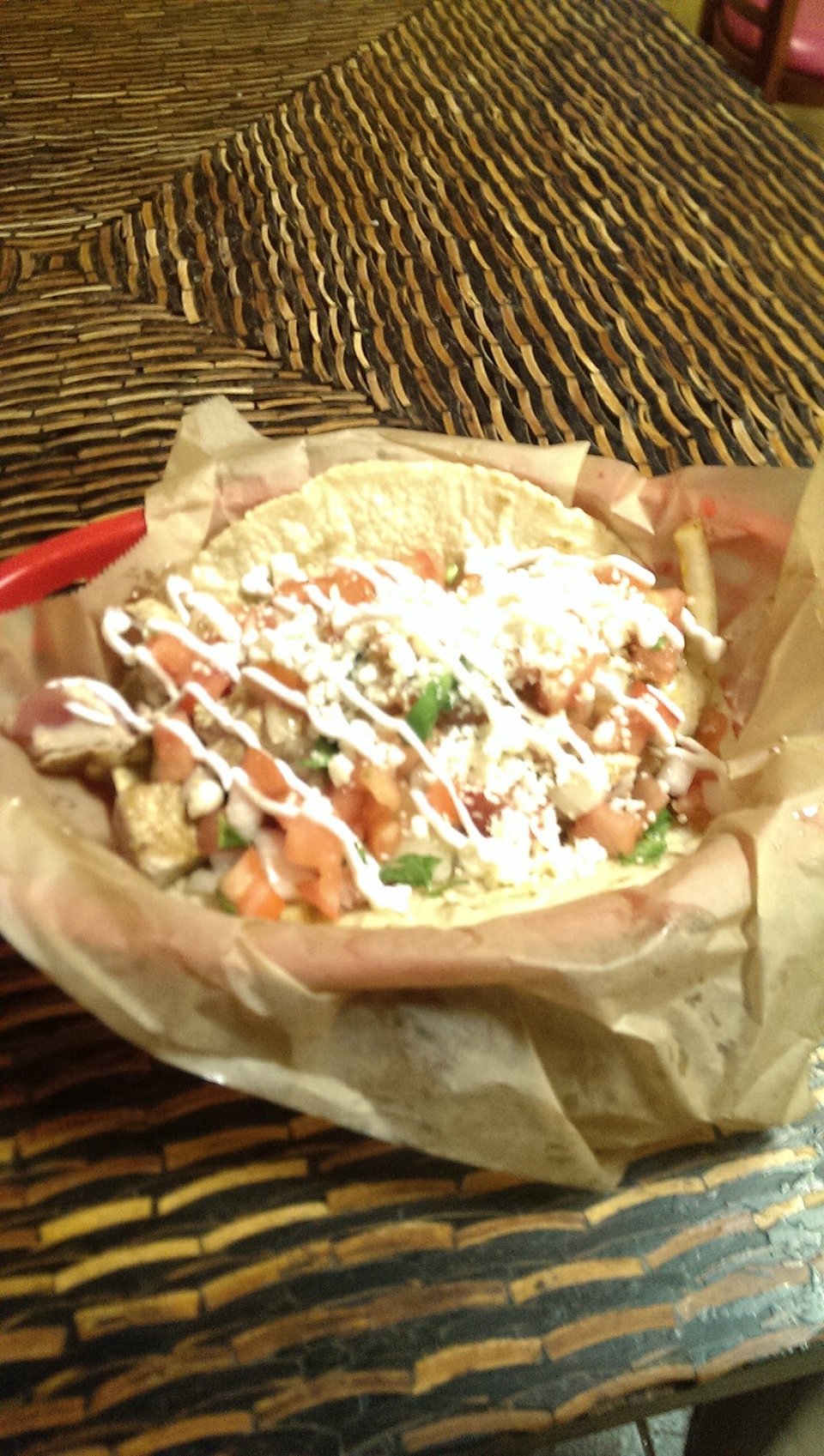 Seared Ahi Taco